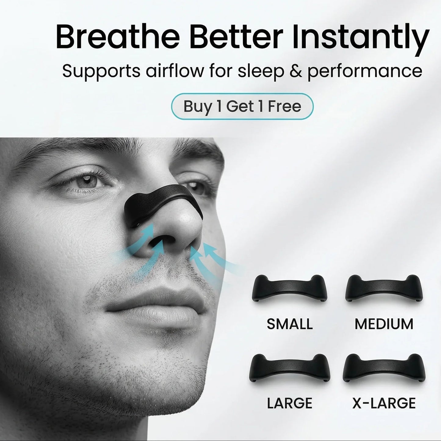 Nova Breathe Magnetic Nose Strip