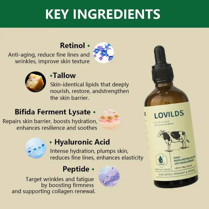 Tallow Serum-Gentle Anti-Aging for Sensitive Skin