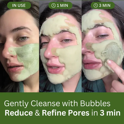 Basil Sparkling Bubble Mask